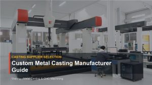 Custom Metal Casting Manufacturer Guide cover image for Waking article