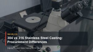 304 vs 316 Stainless Steel Casting: Procurement Differences cover image for Waking article