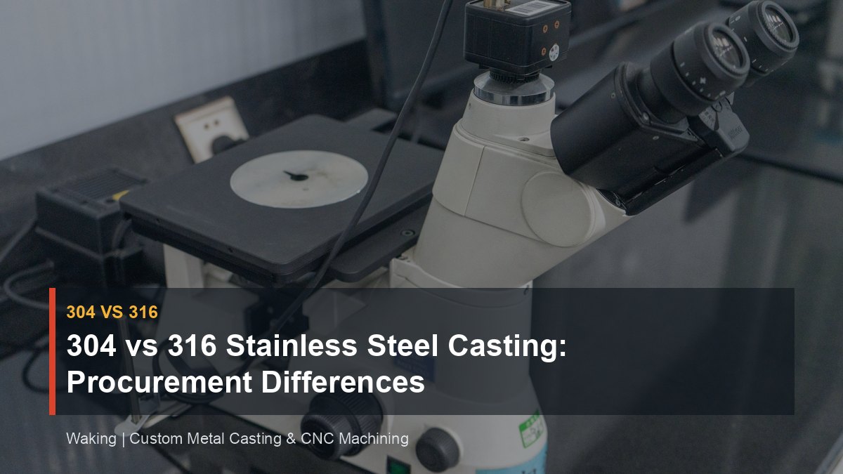 304 vs 316 Stainless Steel Casting: Procurement Differences cover image for Waking article