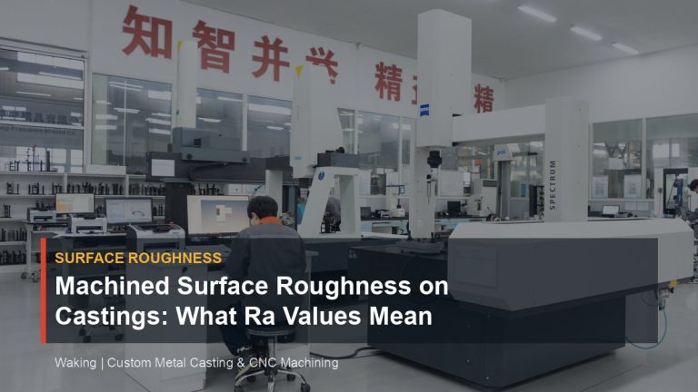 Machined Surface Roughness on Castings: What Ra Values Mean cover image for Waking article