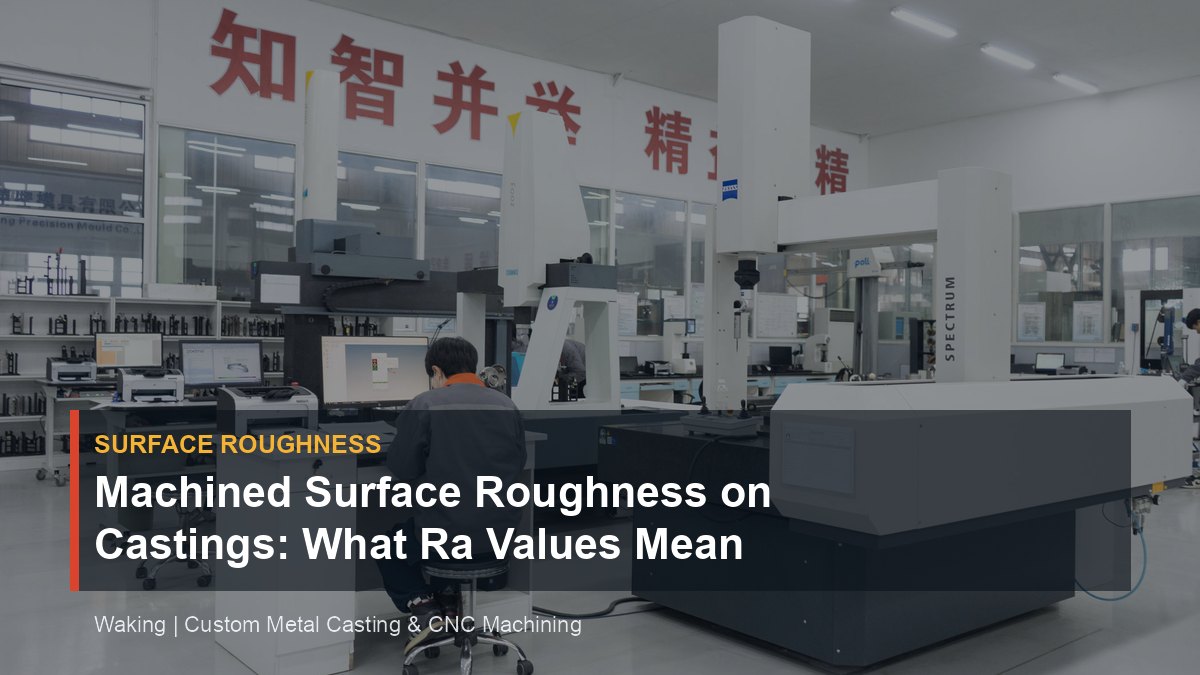 Machined Surface Roughness on Castings: What Ra Values Mean cover image for Waking article